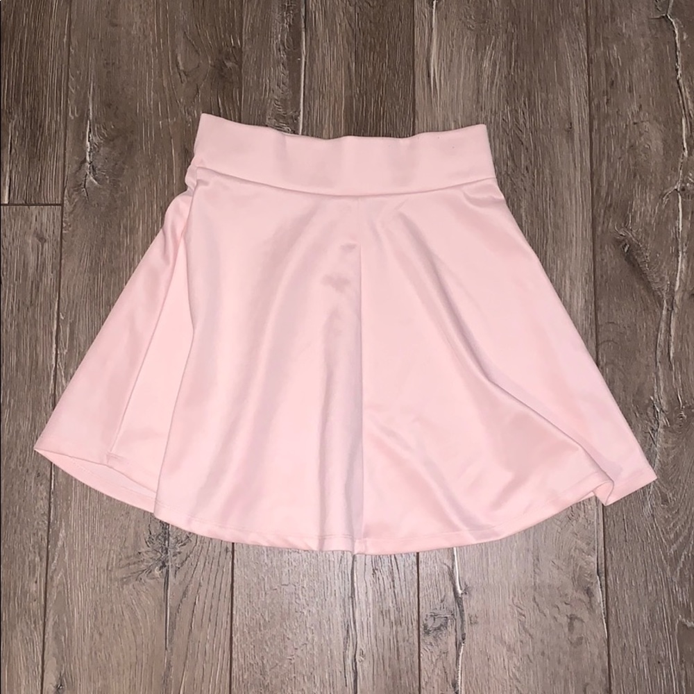 Light pink skirt